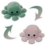 Obojstranná chobotnica zmena nálad - Zelená a Ružová